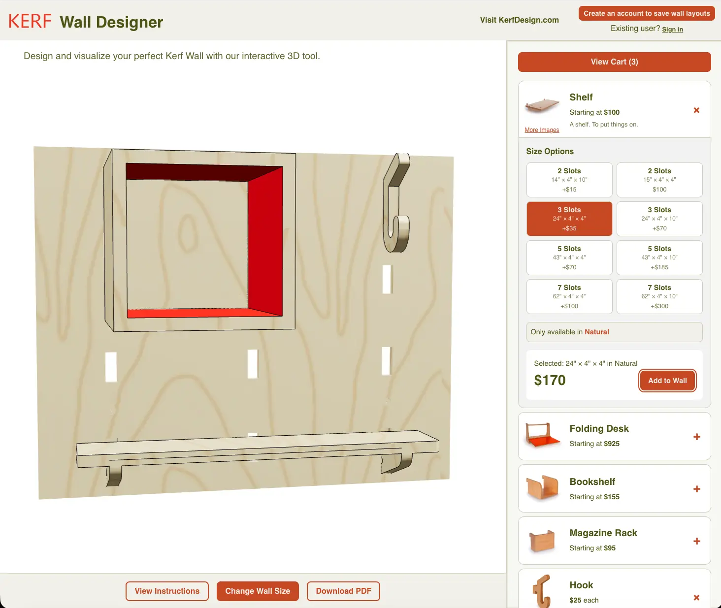 3D Furniture Visualizer screenshot
